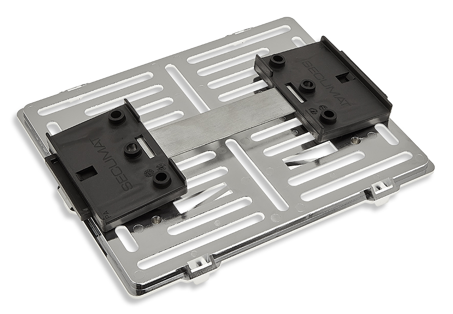 Wechselkennzeichenhalter für Motorrad