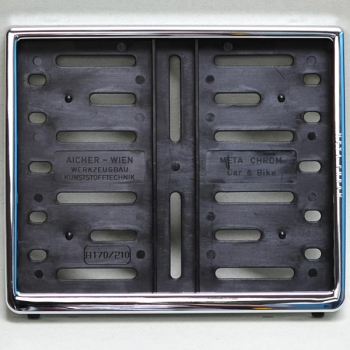 Kennzeichenhalter Österreich 170x210