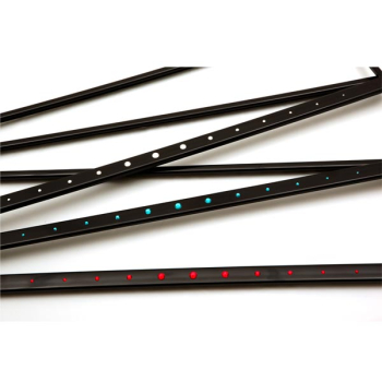 CRYSTALline einzeilig gerade schwarz