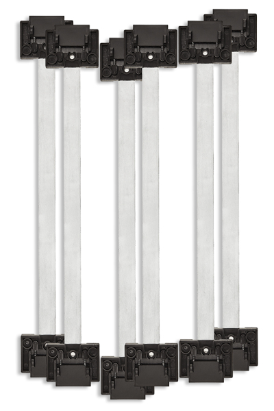 Wechselkennzeichensystem für 3 Autos